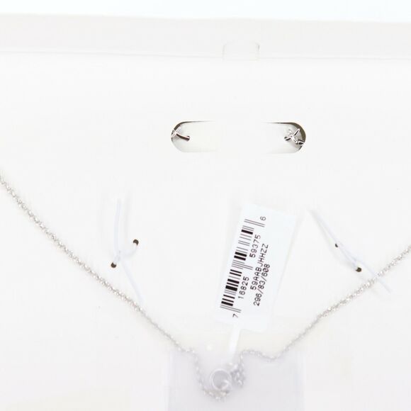 Diamond Accent Silver Core Heart Necklace Set $200 - Picture 4 of 5